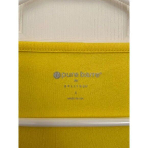 Pure Barre by Splits59 Yellow Tank (Size Small) - Picture 3 of 4